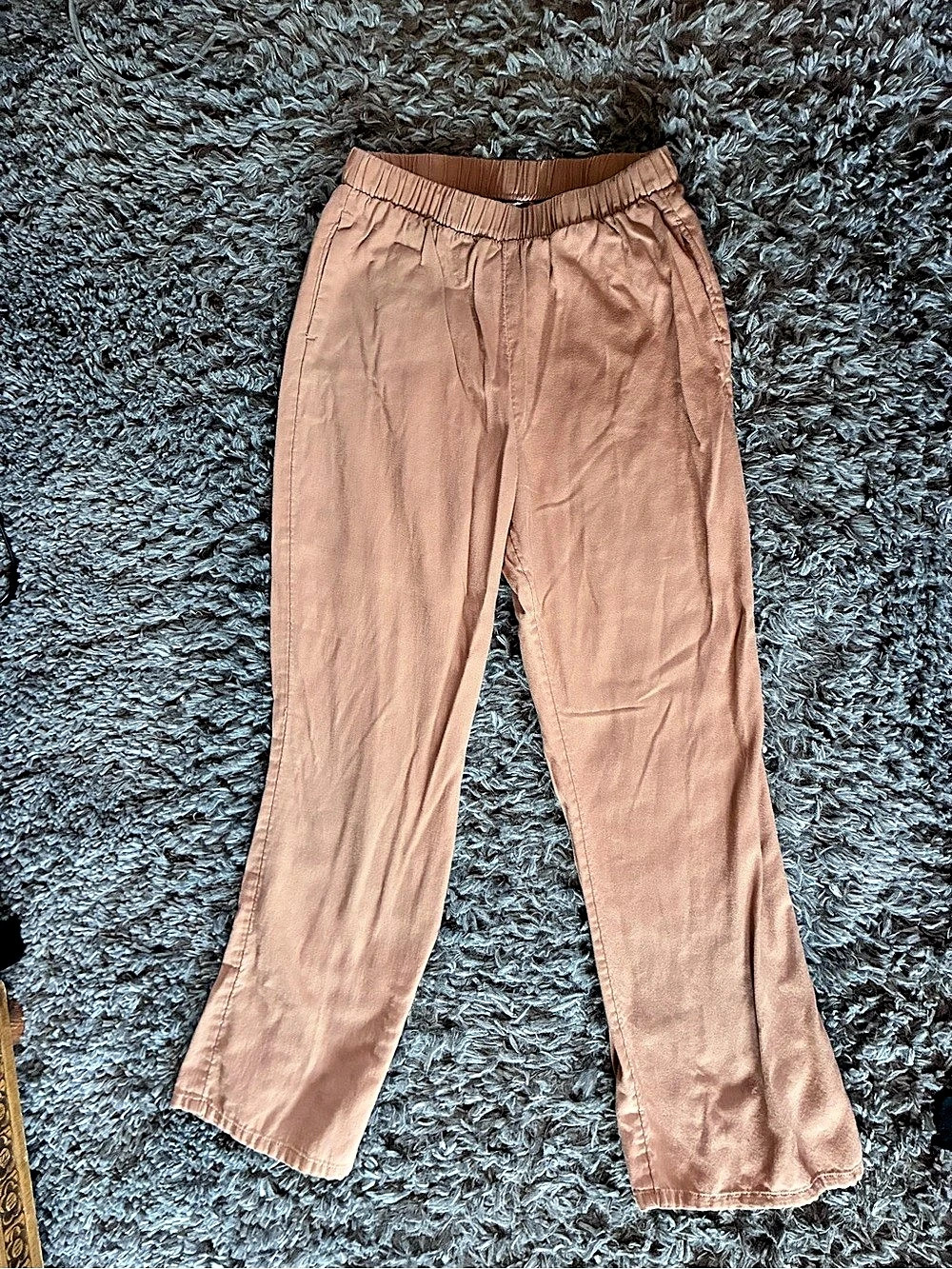 American Eagle Straight Leg Pants in Brown Size Small Like New